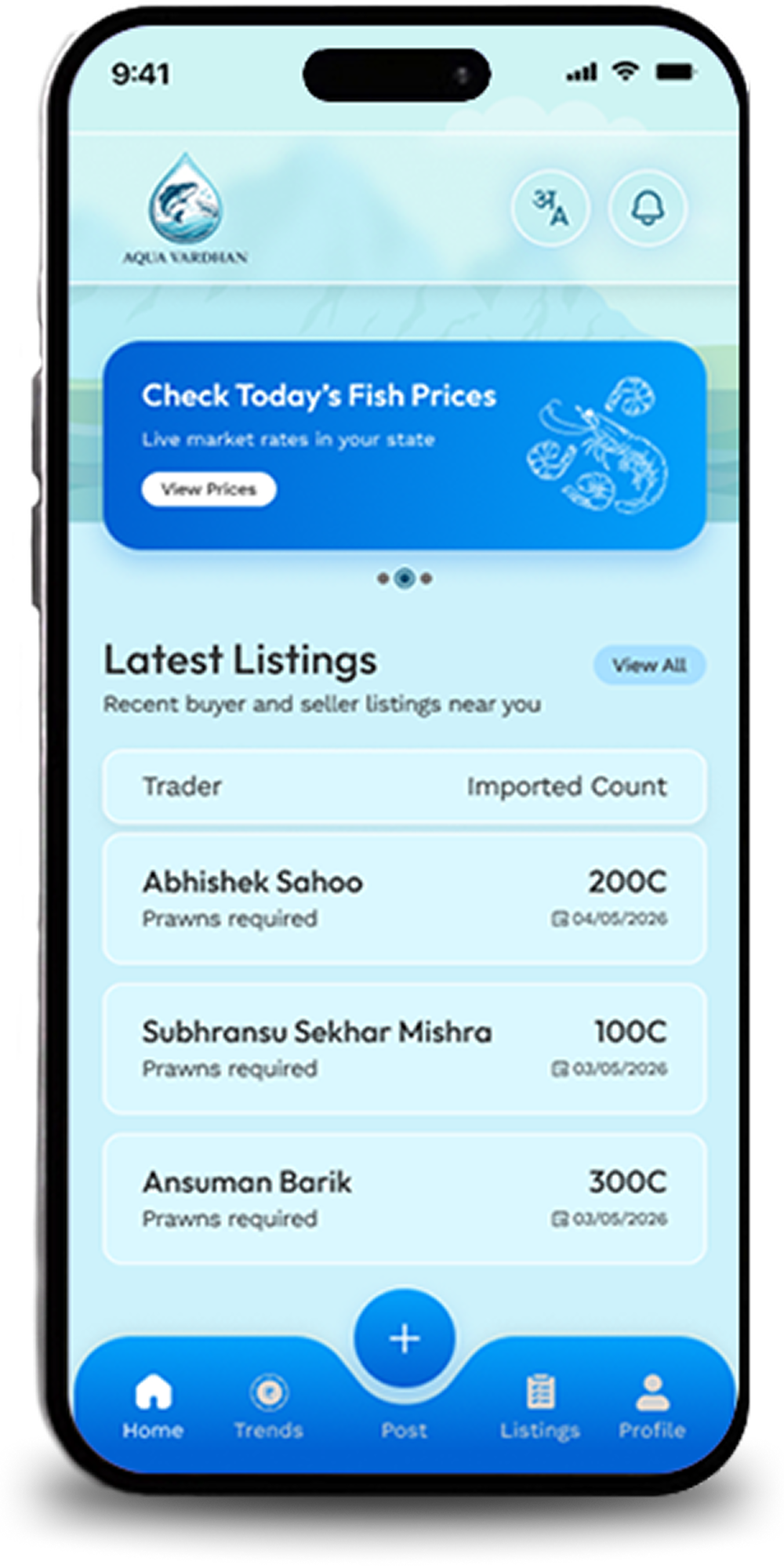 Aqua Vardhan Mobile App